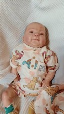 DINO reborn Doll Boy has Elisa Marx markings nicely weighted 5.64 lbs 19" 48cm