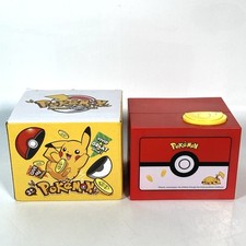 FAULTY - Pokemon Mischief Saving Box Money Coin Piggy Bank Pikachu