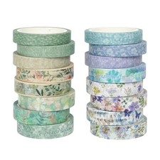 Floral Washi Tape Set – 16