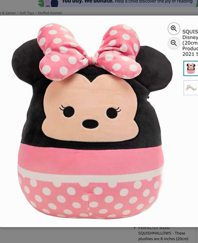 Squishmallows disney minnie - squishmallows,