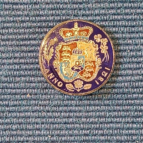 1821 king george 1111 shilling - king,