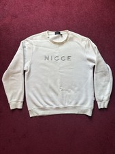 XL NICCE White Jumper, Mens, Good Condition