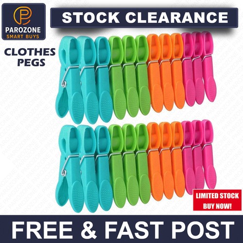48x clothes pegs line - pegs, washing