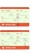 1991 British Rail APTIS Ticket