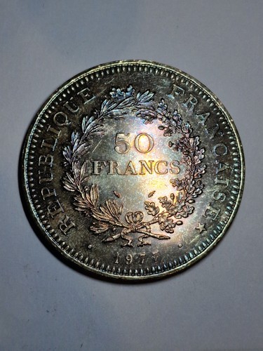 1977 french francs silver - 1977,