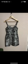 Karen Millen Zebra Print Satin