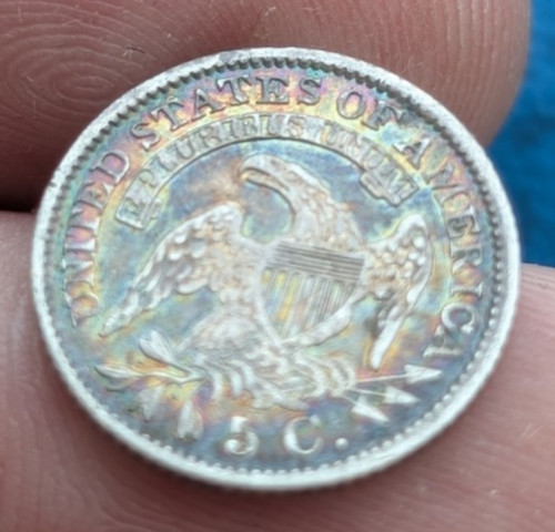 1829 usa caped bust - p,