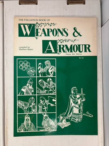 The palladium book weapons - the,