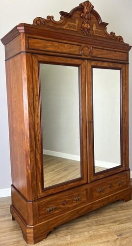 Wardrobe antique french - wardrobe,