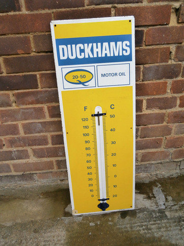 Duckhams oil thermometer