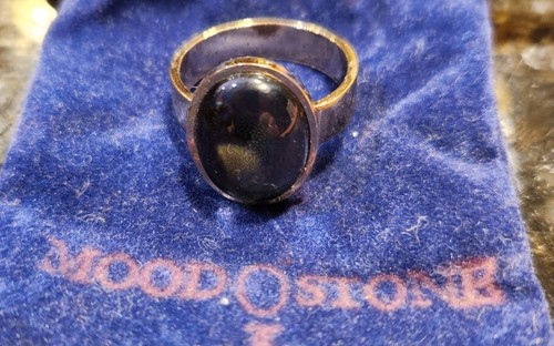 Oval mood stone ring - oval,