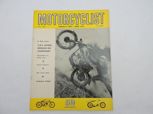 Motorcyclist magazine july - motorcyclist,