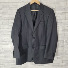 Mens CERRUTI Blazer Grey Chest 40 Long 100% Wool Tweed Formal Jacket 