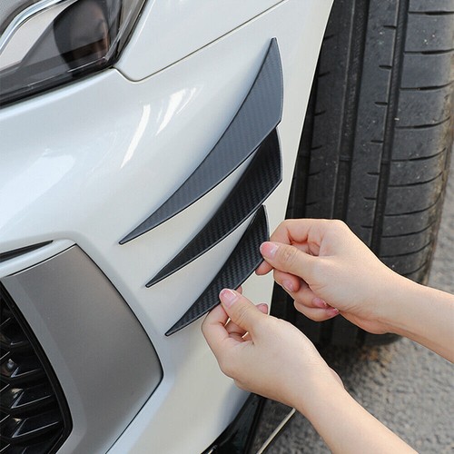 Car front bumper canards - 6x,
