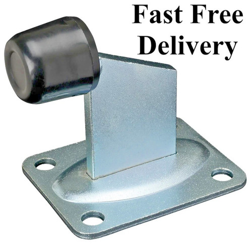 Gate stop galvanised zinc - galvanised, /