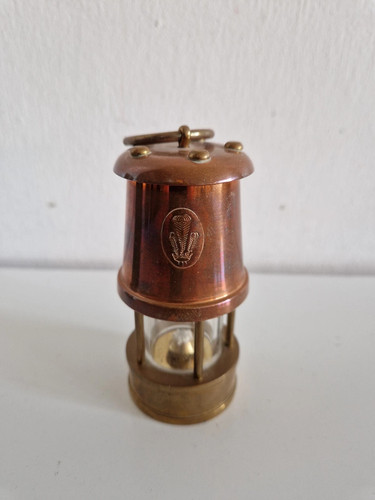 Vintage miners lamp - miners, 10cm