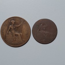 George V 1919 Half Penny and