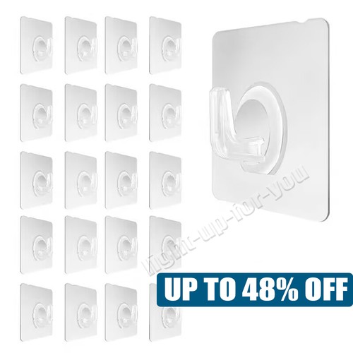 Self adhesive wall hooks - 1~10*,