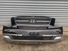Hyundai I800 2010 Complete Front Bumper In Black Spares Or Repair