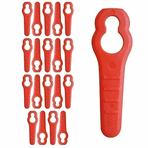 20x plastic lawnmower blades - 20x,