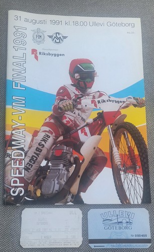 Speedway 1991 göteborg - ,