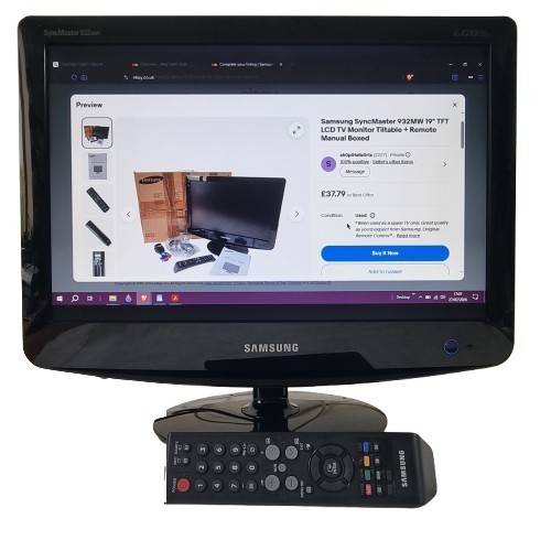 Samsung syncmaster 932mw - syncmaster, 19"