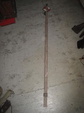 Vintage Antique Warren-Knight Co Wooden Surveyor's Measuring Rod Stick Staff