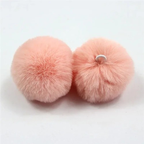 Fluffy pompoms fur - fluffy, for