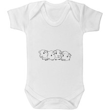 'Baby Guinea Pigs' Baby Grows / Bodysuits (GR018113)