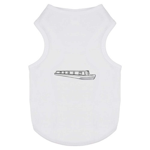 Canal boat pet dog cat - boat',