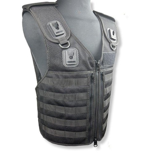 Protec black molle - black, tactical