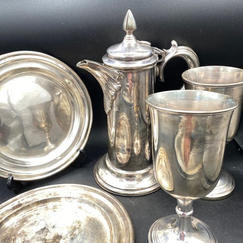 Communion set goblets jug - communion,