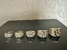 10K Yellow Gold Nugget Pinky