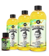 Beard Oil | Sweet Almond & Vitamin E | Growth, Softening, Moisturizing