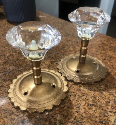 Anthropologie gold faceted - anthropologie,