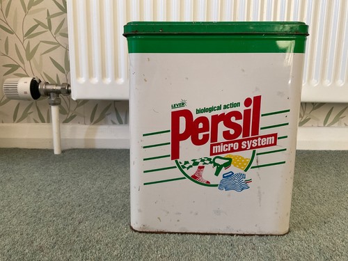 Vintage persil tin used - vintage,