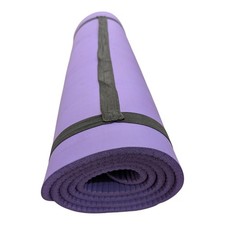 BOGI YOGA 10mm Exercise Mat Purple NBR Foam Yoga Pilates Workout