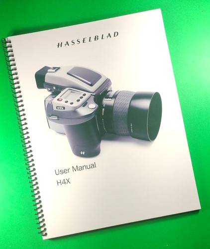 User manual for hasselblad - manual, h4x