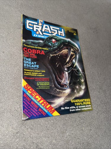 Crash magazine issue zx - magazine,
