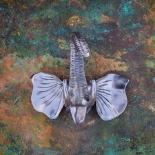 Elephant head wall decor - head,