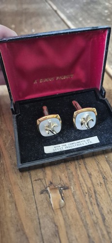 Vintage banana cufflinks - banana,