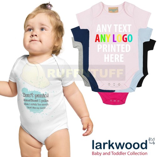 Personalised baby grow vest - personalised,