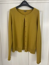 LADIES JIGSAW CASHMERE CARDIGAN LARGE