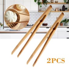 2PCS Bamboo Wood Wooden Food