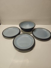 Denby England 3 Plates, 1 Bowl