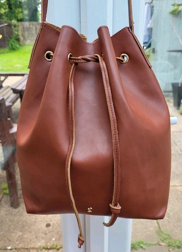 Joules tan faux leather - tan,