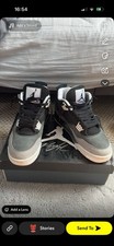 Jordan 4 Retro Fears Black/Grey/White UK Size 9.5