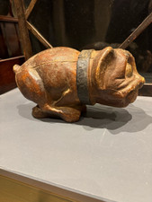Rare Early 20th Century Papier Mache Bulldog English