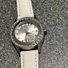 Oasis Ladies Watch White Strap