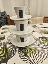 6 LAVAZZA Coffee Cups & Saucers
